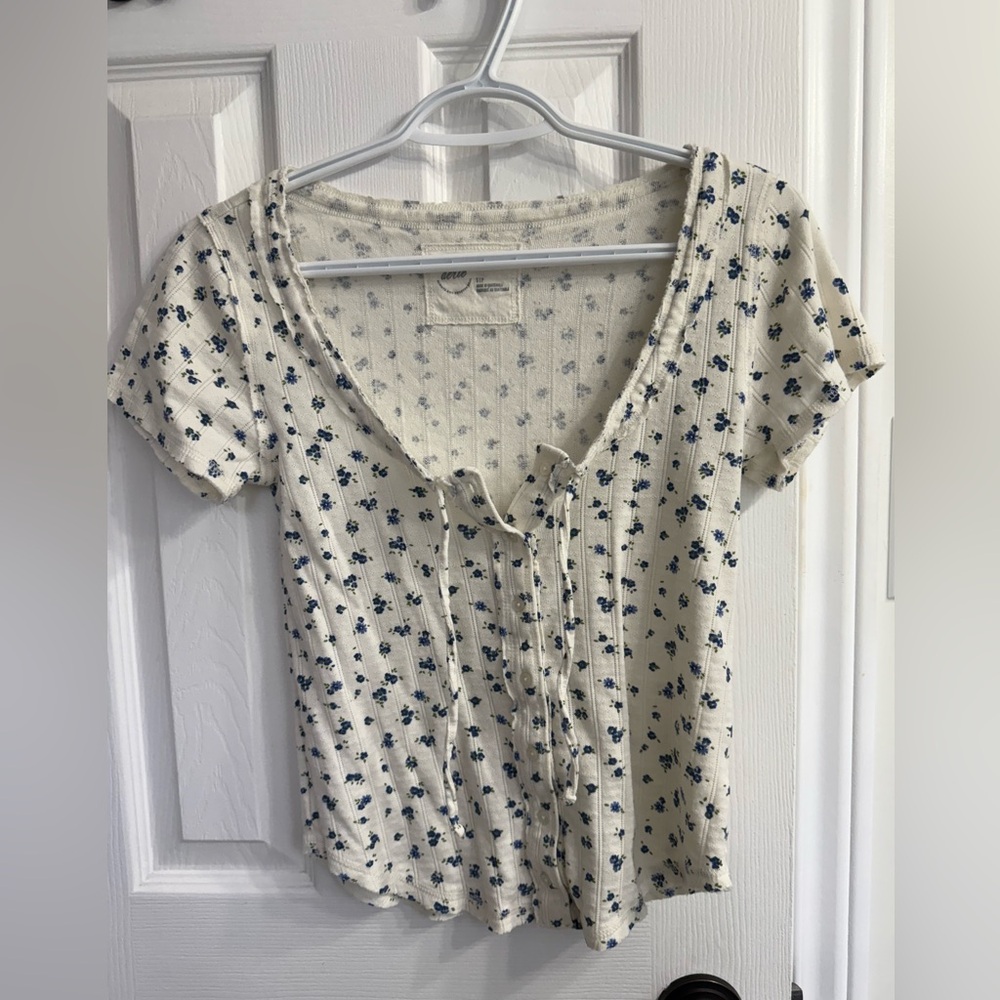 Aerie Short Sleeve Top